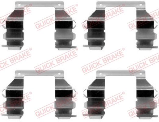 Accessory Kit, disc brake pad
